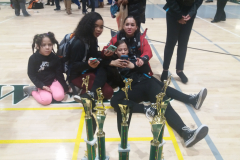 Dancers relax at MAPDA 2018 competition