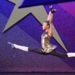 Teen Dancer Mid Air Split