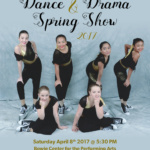 Dance and Drama Spring Show 2017 Flyer