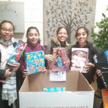 The Dance Company Volunteered for Toys for Tots
